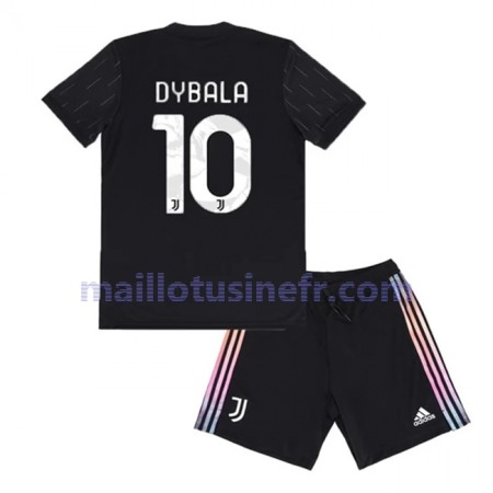 Maillot de Foot Juventus Paulo Dybala 10 Extérieur 2021-22 - Enfant